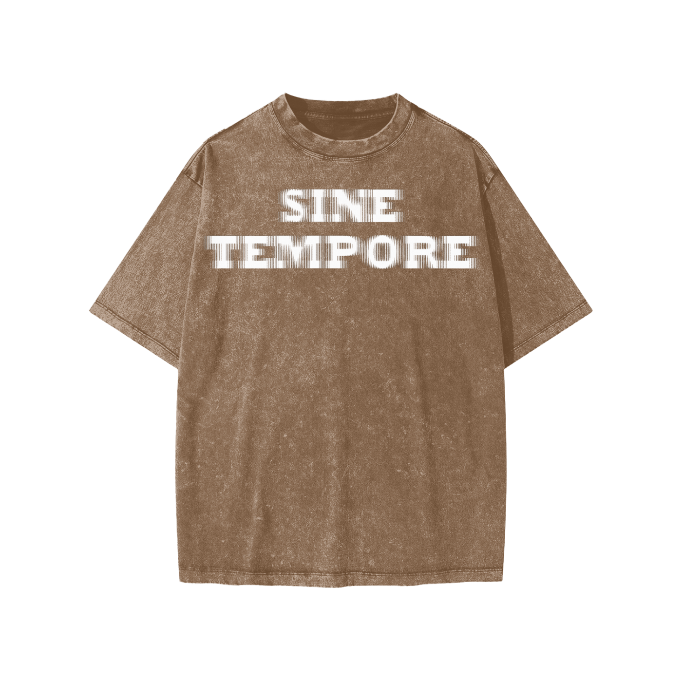 SINE TEMPORE - COFFEE Snow Washed Kids' Tee