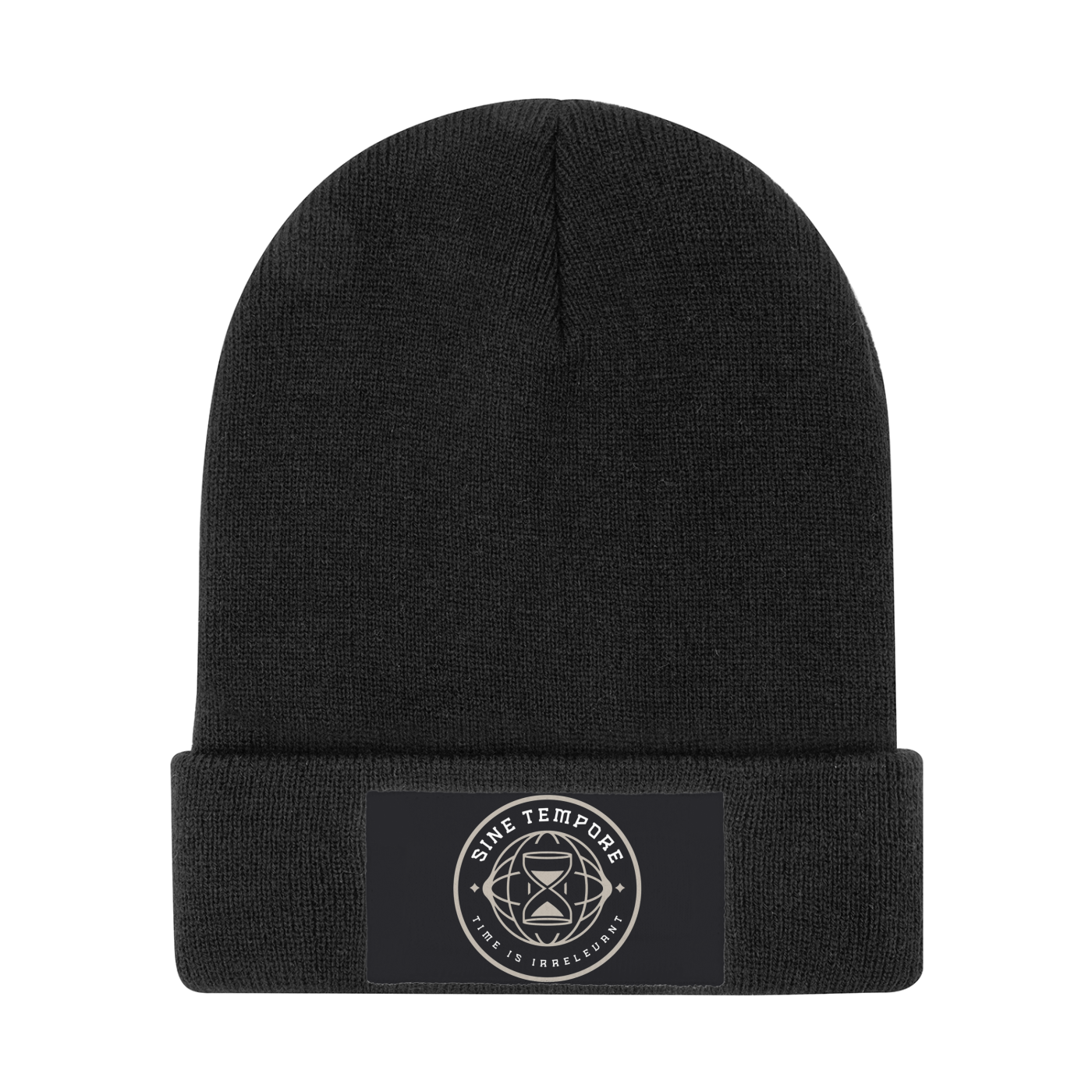 SINE TEMPORE - BLACK Beanie